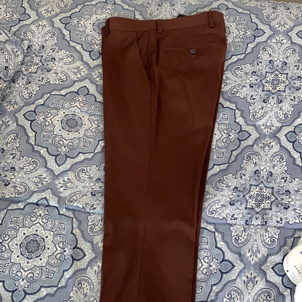 Top man sz 30R Burgundy  pants .
